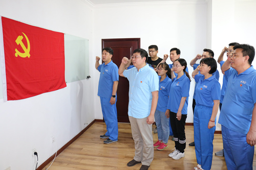 東綸公司黨支部開展紀(jì)念建黨99周年主題黨日活動(dòng)