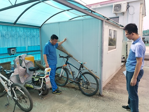 東綸科技深入開展安全環(huán)保和疫情防控大檢查